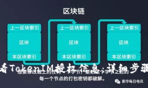如何查看TokenIM授权信息:详细步骤与解读