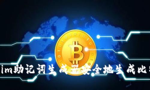 如何使用Tokenim助记词生成器安全地生成比特币钱包助记词