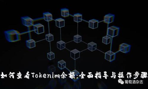 如何查看Tokenim余额：全面指导与操作步骤