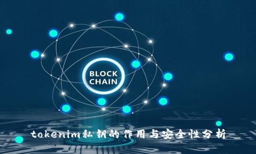 tokenim私钥的作用与安全性分析
