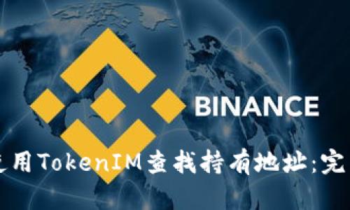 如何使用TokenIM查找持有地址：完整指南