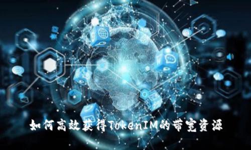 如何高效获得TokenIM的带宽资源