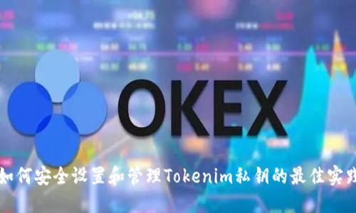 如何安全设置和管理Tokenim私钥的最佳实践
