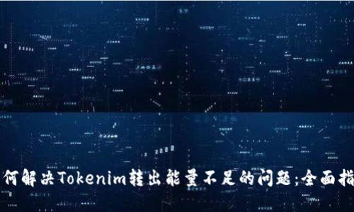 如何解决Tokenim转出能量不足的问题：全面指南