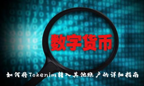 如何将Tokenim转入其他账户的详细指南