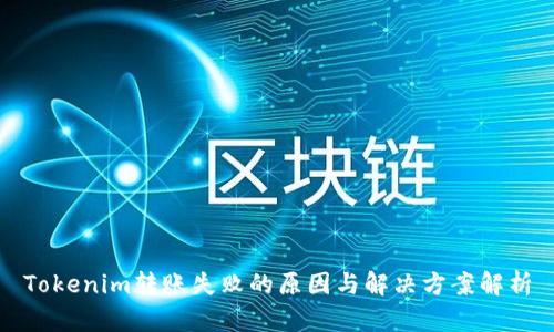 Tokenim转账失败的原因与解决方案解析